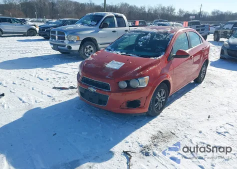 2013 Chevrolet Sonic Lt Auto from USA, damaged, VIN 1G1JC5SHXD4149860